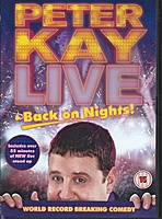 Peter Kay: Live & Back on Nights (2012) movie poster